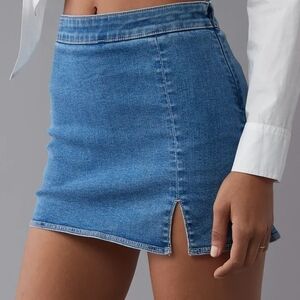 American Eagle Outfitters Blue Mini Skirt